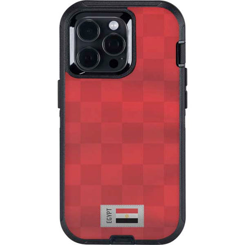 Egypt Soccer Flag Otterbox Defender iPhone Skin